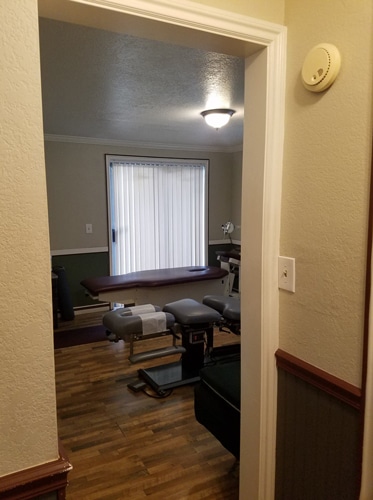 Treatment Room at Skagit River Chiropractic